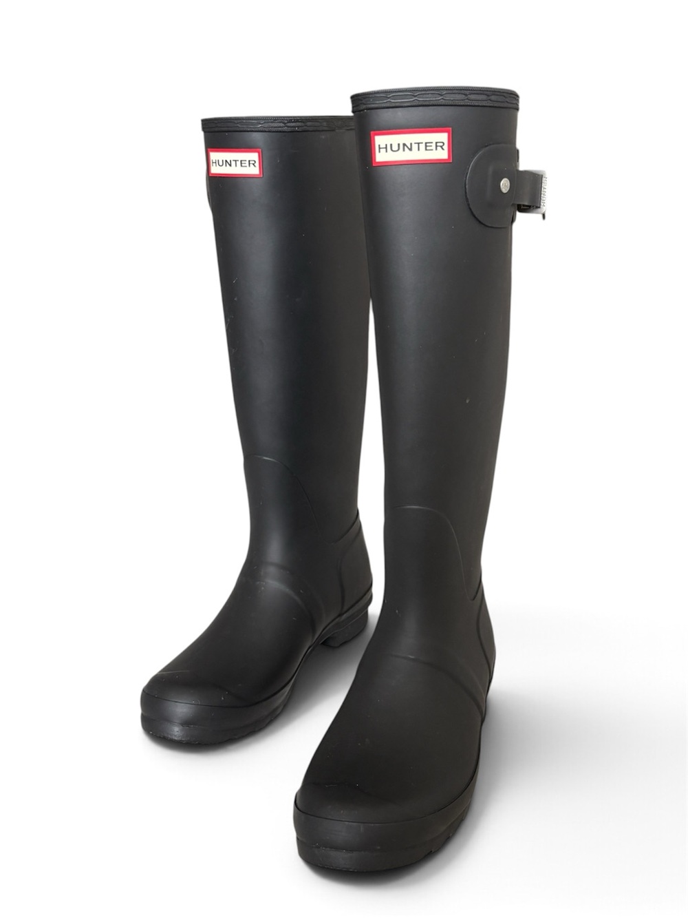 Hunter Original Tall Rain Boots Black Size 9